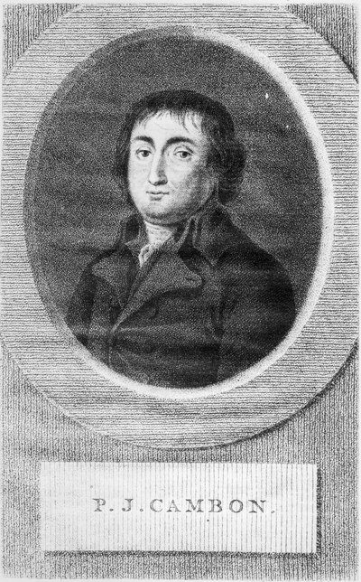 Pierre Joseph Cambonin (1756-1820) muotokuva tekijältä Lambertus Antonius Claessens